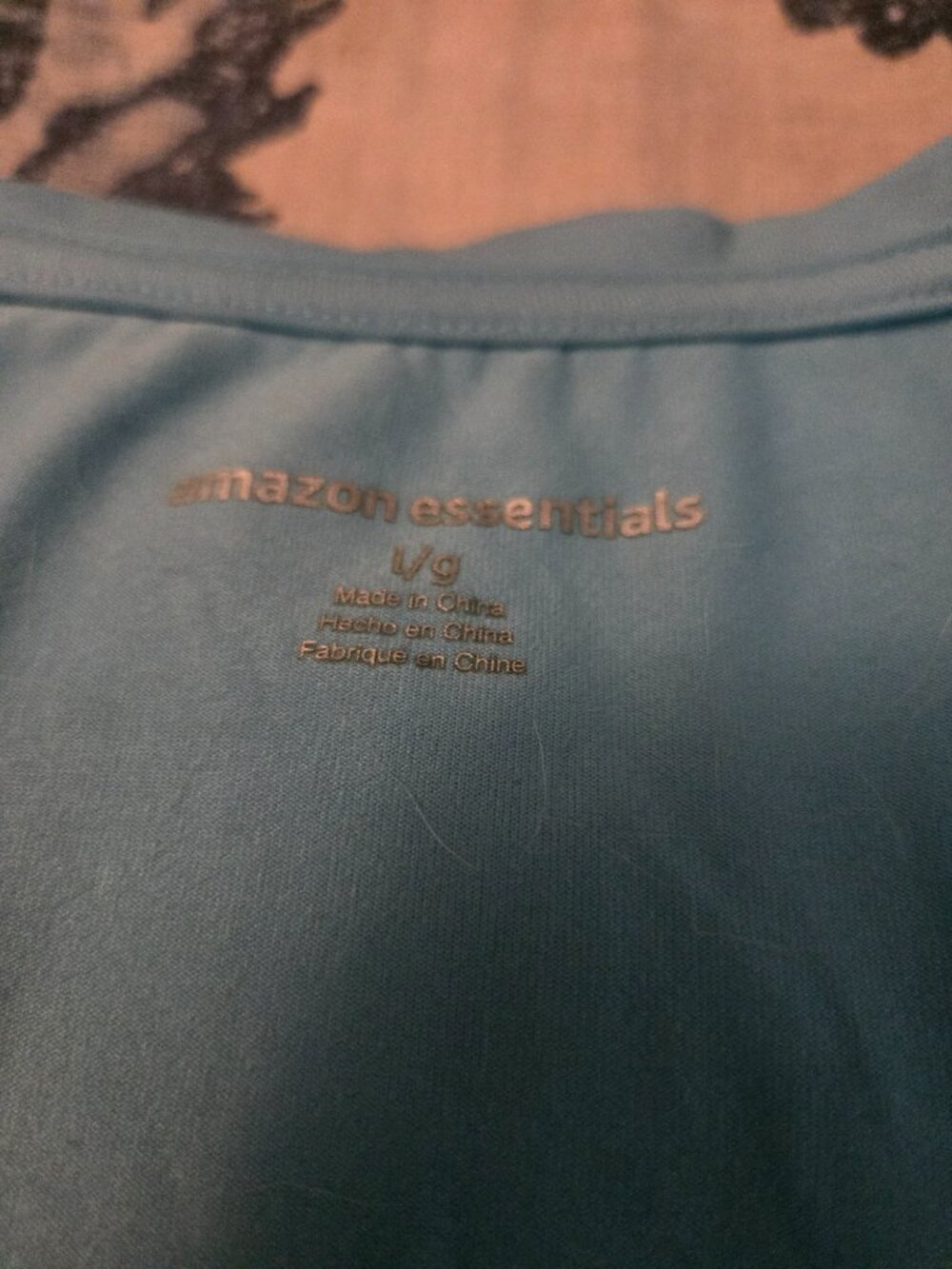 Amazon Essentials Light Blue Tee (Large) - Picture 2 of 2